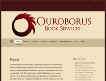 Tablet Screenshot of ouroborusbooks.com